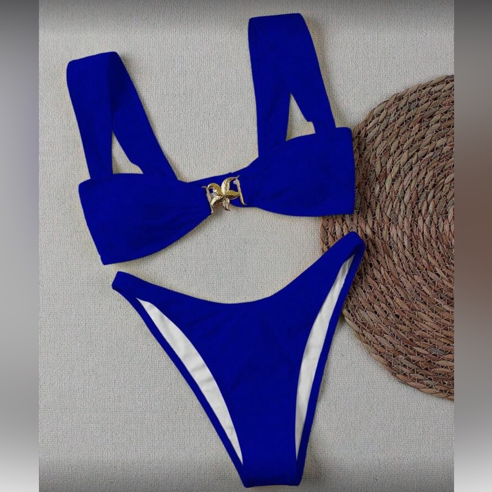 Blue Bikini Set - Picture 2 of 5
